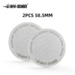 Coffee Accessories Coffee Filter Espresso Puck Screen 2PCS 58.5MM