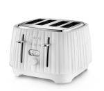 Digitech Delonghi CTD4003.W Furnace White Ballerina 4 Slice Toaster - ZA0230040018