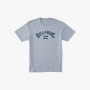 Billabong Boys Arch Wave Short Sleeve Tee Washed Blue - 15-16