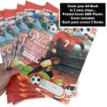 Eezy Asst A4 Book & Cover 5PK
