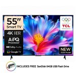 Tcl 55 Inch Google Tv P6L 4K Hdr 60HZ 55P6L