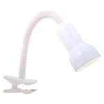 Eurlox T63W Desk Lamp With Clamp White E27
