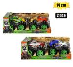 Vehicle Jeep Friction 14CM Set Of 2