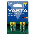 Varta RA510 Size Aaa Rechargeable Accu Power 4 Pack