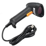 Handheld Laser Barcode Scanner USB 2.0 Wired -pos Black