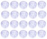 Jiayouy Guitar Effect Pedal Footswitch Toppers Foot Nail Cap Protection Cap For Guitar Effect Pedal Protection Cap 20PCS SET Tra