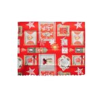 Xmas Table Cloth Hearts