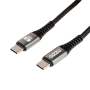 GIZZU 2M Braided Usb-c To Usb-c Cable 60W Power