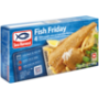 Fish Friday Frozen Tempura Battered Hake Fillets 600G