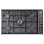 ELBA 90CM Black 5 Burner Gas Hob 02 EN95-545AND