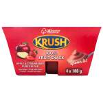 Clover Krush Apple And Strawberry Puree Blend 4X100GR