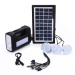 - Complete Portable Solar Charged Light System - Gd 17