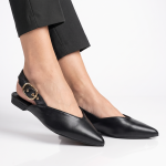 Madison Yvonne Slingback - Black - 8