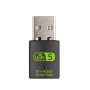 Redlux USB Wifi Bluetooth Adapter 600MBPS Dual Band 2.4/5GHZ Wireless Network Card USB Wifi Dongle For Pc/laptop/desktop Support Windows XP/7/8.1/1
