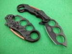 Ballistic Karambit Knuckle Spring Assisted Folding Knife
