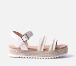Flatform Sandal - 4 Kids Cream