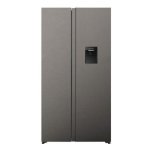 Hisense Modern Living - 541L Side By Side Refrigerator Titanium
