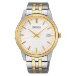Seiko Two Tone Dress Stainless Steel Men's Watch SUR402P1