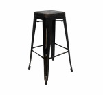 Finish Tolix Bar Chair Brush Without Back