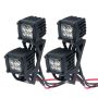Modified Headlight Spotlights For SCX10 TRX6 1/10 Rc Car B
