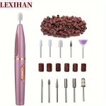 Professional Portable Electric Manicure Pedicure Machine Nail Drill Set Acrylic Nail Gel Remover Tools Electric Nail Polishing M