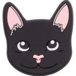 Black Cat With Boots Jibbitz - Multi Osfa