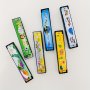 Double-row 16 Holes Harmonica Toy Metal Painted Steel Mouth Organ