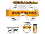 Ingco HSG10 Safety Goggles Wide View Pvc
