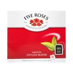 Five Roses Smooth Ceylon Blend Tagged Tea Bags 100 Pk