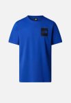 M Short Sleeve Fine Tee - Tnf Blue & Black