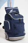 Camel Mountain School Trolley Bag Backpack Large Navy