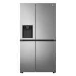 LG 611LT Platinum Silver Door In Door Side By Side Refrigerator - GC-J257SLSS