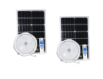 200W Solar Ceiling Light With Remote Pack Of 2