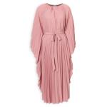Rose Pink Pleated Kaftan