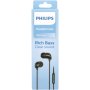 Philips TAE1126BK In Ear Headphones With Mic Black