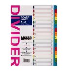 A4 Index Board Meeco A-z 16P Bright