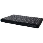 Rogz Graphix Flat Large Dog Bed - Black grey Waggs Online Pet Shop