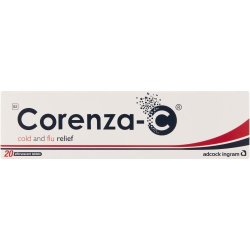 Corenza C Cold & Flu Effervescent Tablets 20'S