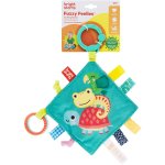Bright Starts Fuzzy Feelies Soothing Blankie