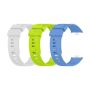 3 Pack Silicone Strap Compatible With Redmi Watch 4/5/6 Xiaomi Band 8/9 Pro