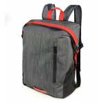 Backpack: Rolltop Folding Backpack 15L Capacity 10KG Load Trekpack Grey