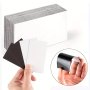 20PCS Self-adhesive Magnetic Sheets 5.08X8.89 Cm - Flexible Craft Magnets For Photos & Pictures Office Supplies