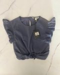 New Country Road Blue Top 4Y