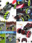 Remote Control Car For Boys 2.4 Ghz 4WD Stunt Car With Gesture Sensing