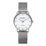Sailor Silver White Mesh Women's Watch PH-W-0318