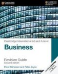 Cambridge International As And A Level Business Revision Guide Paperback 2nd Revised Edition