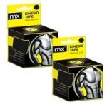 Mx Kinesio Tape 5CM X 5M Black Pack Of 2