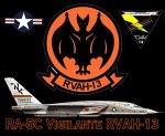 RA-5C Vigilante FVAH-13 Mouse Pad
