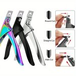1PC Stainless Steel U-shape Nail Clipper Precision Toenail Clipper Manicure Pedicure Clipper Nail Cutter
