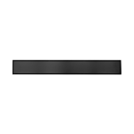 B Series - Large Floor Drain Blackened Brass
